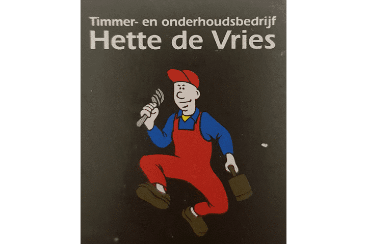 Klussenbedrijf Hette de Vries in werkgebied Oudeschoot